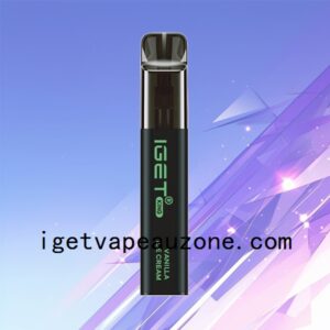 IGET King Disposable Vape 2600 Puffs Royal Taste Vanilla Ice Cream