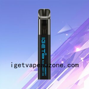 IGET King Disposable Vape 2600 Puffs Royal Taste Blueberry Raspberry Ice