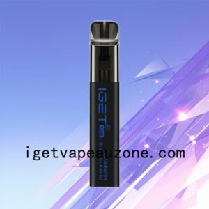IGET King Disposable Vape 2600 Puffs Royal Taste Blueberry Blackcurrant