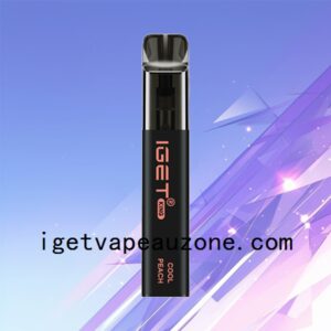 IGET King Disposable Vape 2600 Puffs Royal Taste Cool Peach