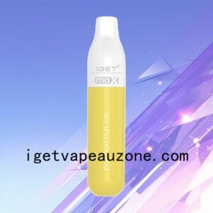 Innovative IGET Max Disposable Vape 2200 Puffs Next Level Vaping Passion Fruit Ice