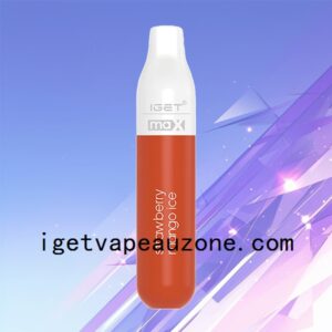 Innovative IGET Max Disposable Vape 2200 Puffs Next Level Vaping Strawberry Mango Ice