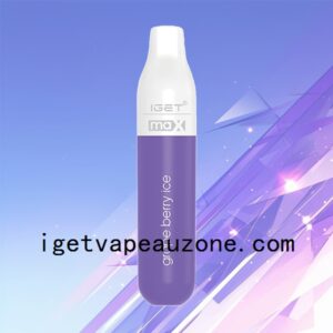 Innovative IGET Max Disposable Vape 2200 Puffs Next Level Vaping Grape Berry Ice