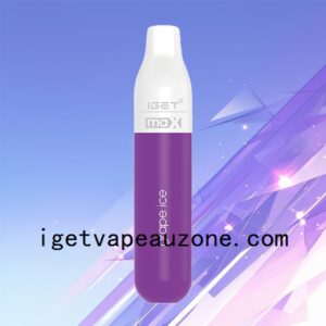 Innovative IGET Max Disposable Vape 2200 Puffs Next Level Vaping Grape Ice