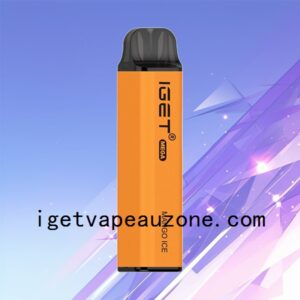 IGET Mega Disposable Vape 3000 Puffs Big Flavor Big Clouds Mango Ice