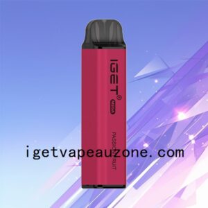 IGET Mega Disposable Vape 3000 Puffs Big Flavor Big Clouds Passion Fruit