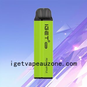IGET Mega Disposable Vape 3000 Puffs Big Flavor Big Clouds Peach Apple