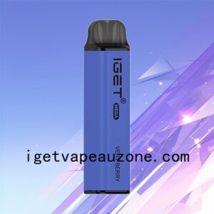 IGET Mega Disposable Vape 3000 Puffs Big Flavor Big Clouds Very Berry