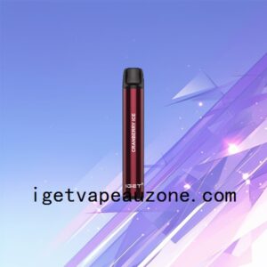 Premium IGET Shion Disposable Vape 600 Puffs Luxe Experience Cranberry Ice