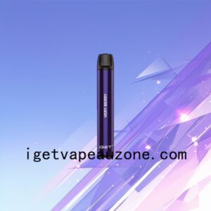 Premium IGET Shion Disposable Vape 600 Puffs Luxe Experience Very Berry