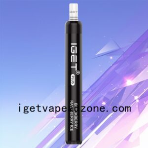 New IGET Plus Disposable Vape 1200+ Puffs Blackberry Raspberry Ice