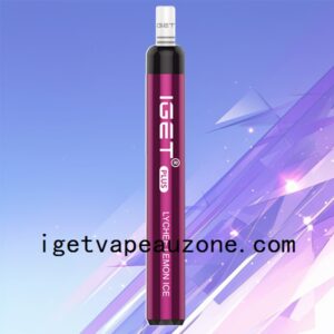 New IGET Plus Disposable Vape 1200+ Puffs Lychee Lemon Ice