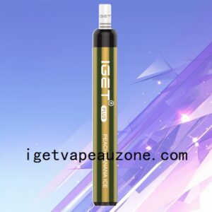 New IGET Plus Disposable Vape 1200+ Puffs Peach Banana Ice